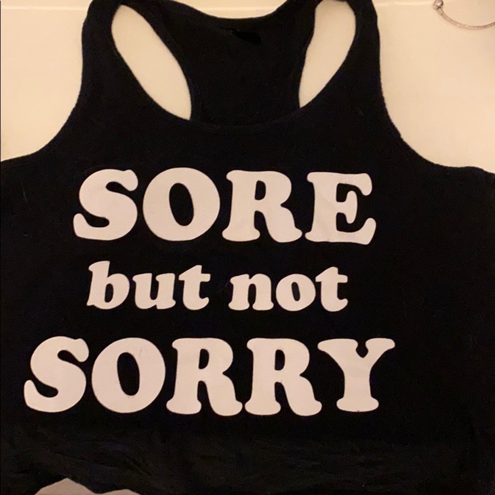Gym tank top